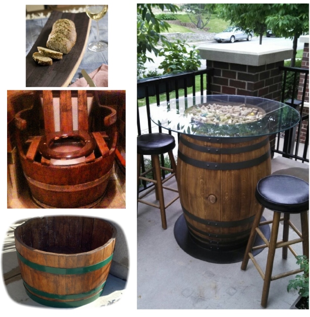 oak barrel furniture