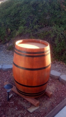 Full Barrel with black hoop bands