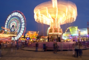 Carnival rides - Mid State Fair