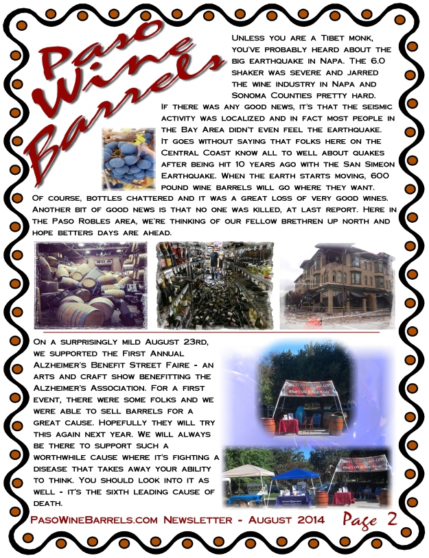 July 2014 Newsletter page 2