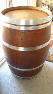 Renovated Used Wine Barrel